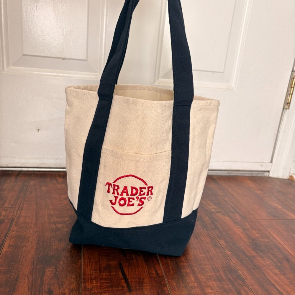 Trader Joe's Mini Tote Bag - Picture 2 of 2